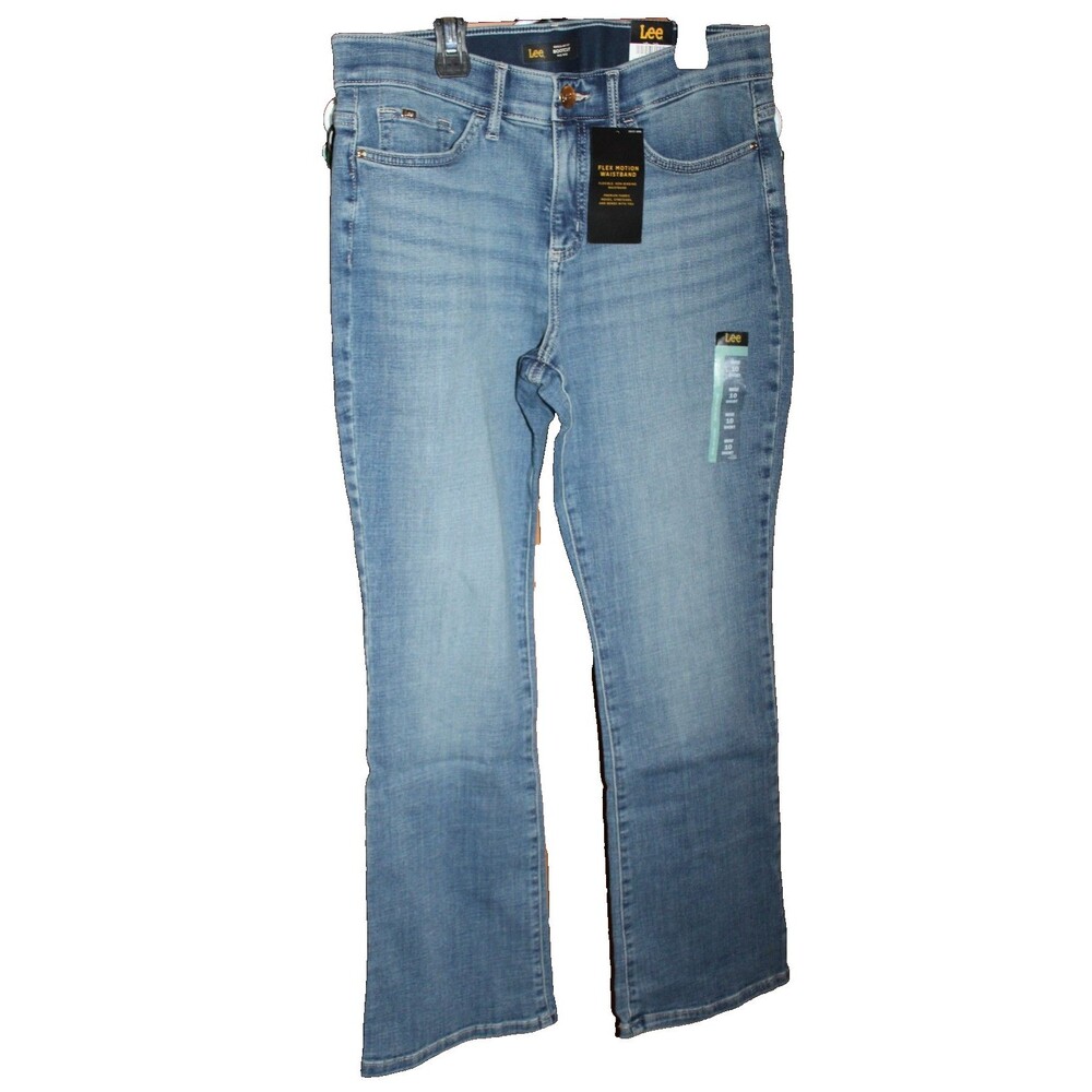 Lee Majestic Women’s Jeans Size 10 Short Mid Rise Boot Cut  Regular Fit Denim